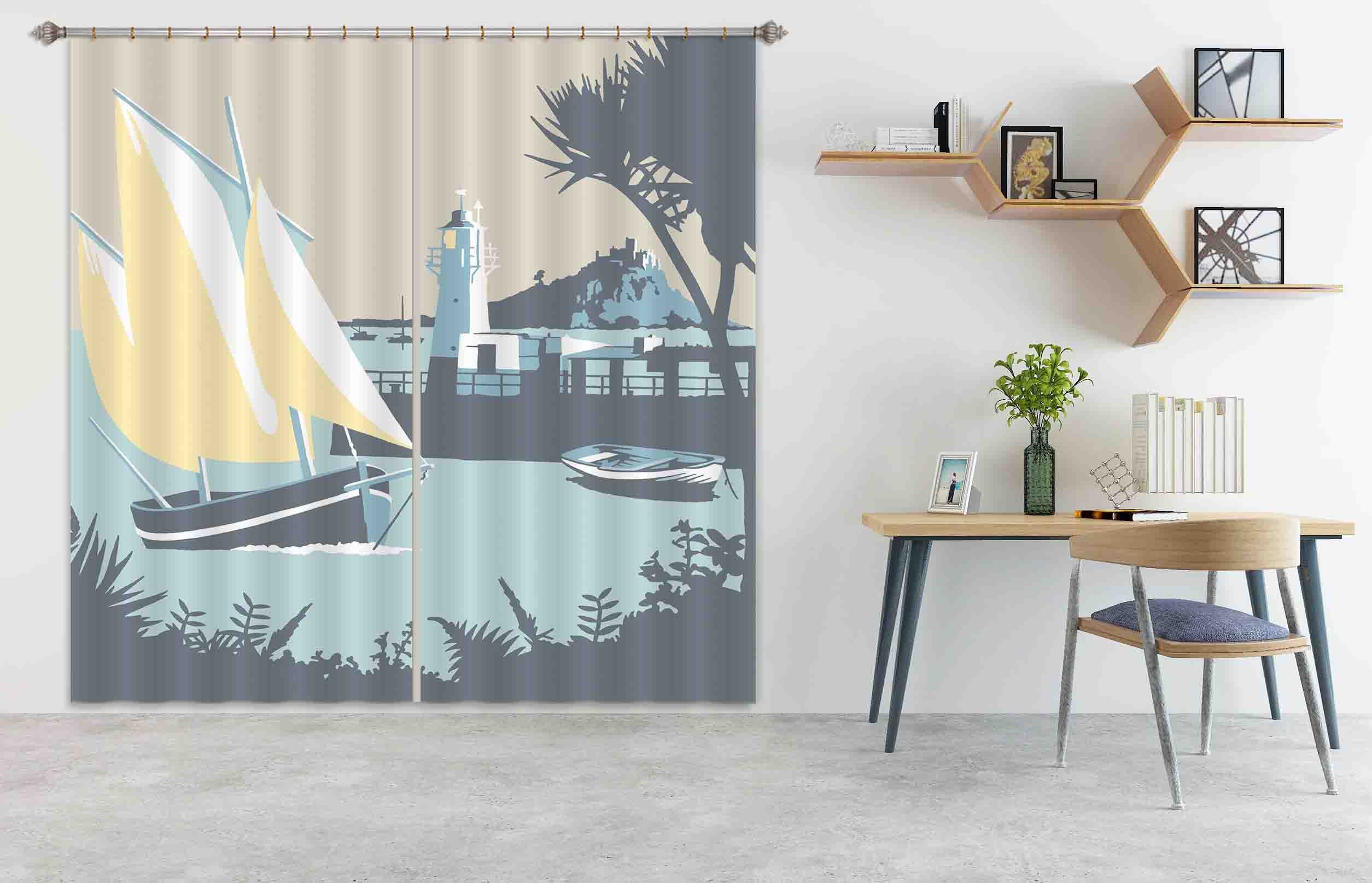 3D Newlyn 125 Steve Read Curtain Curtains Drapes