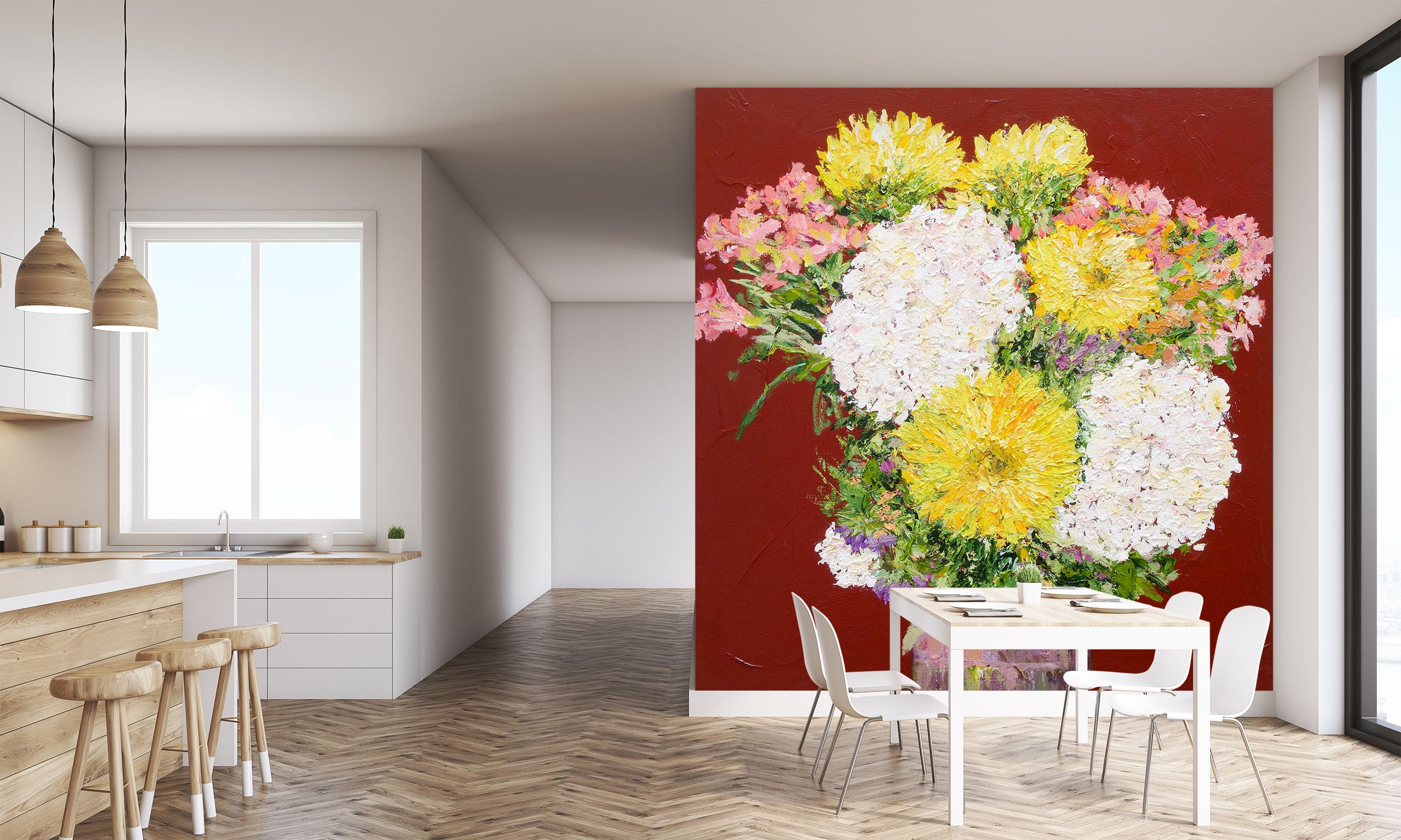 3D Feeling Happy 203 Allan P. Friedlander Wall Mural Wall Murals