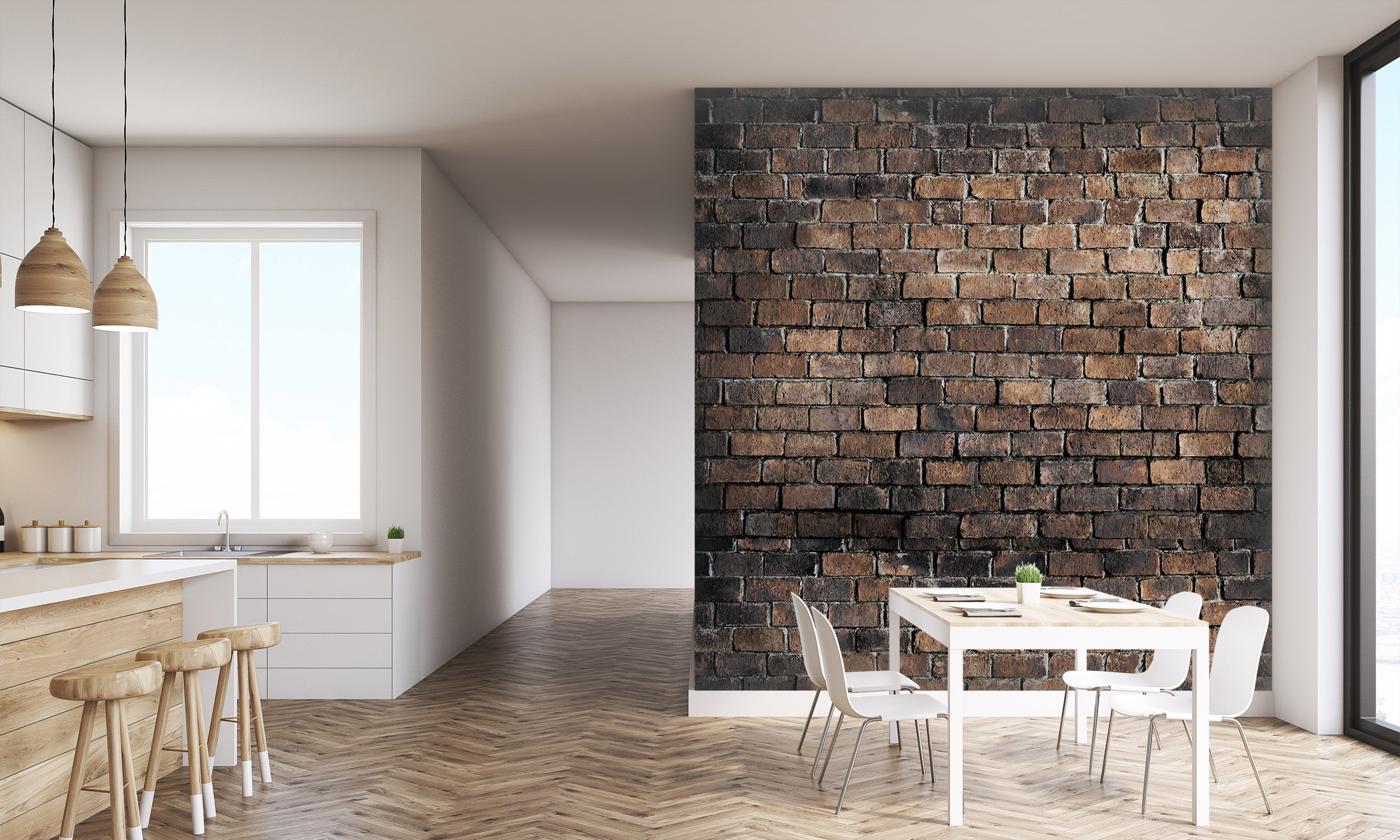 3D Black Brick Wall 76 Wall Murals Wallpaper AJ Wallpaper 2
