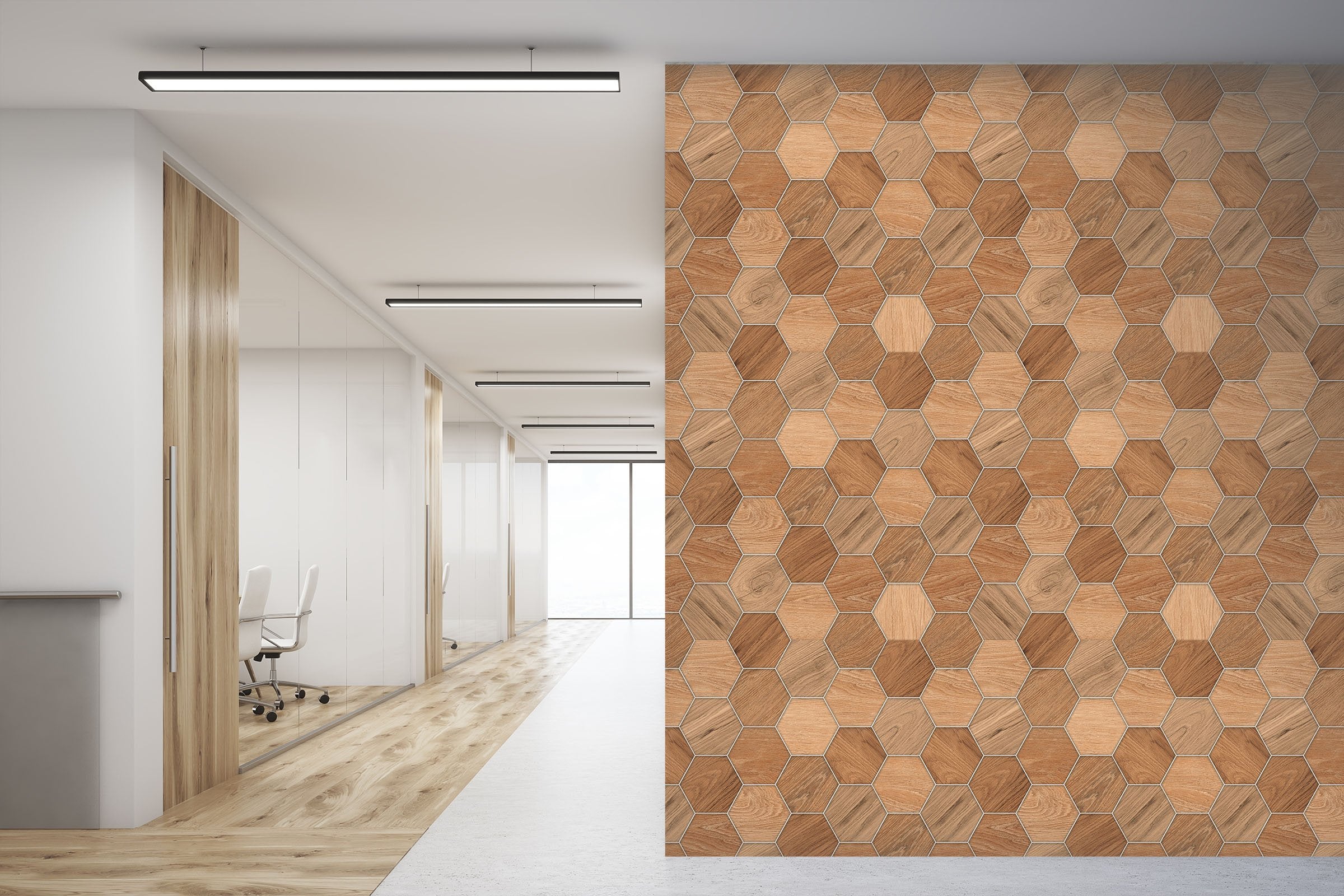 3D Honeycomb Mosaic 078 Marble Tile Texture Wallpaper AJ Wallpaper 2