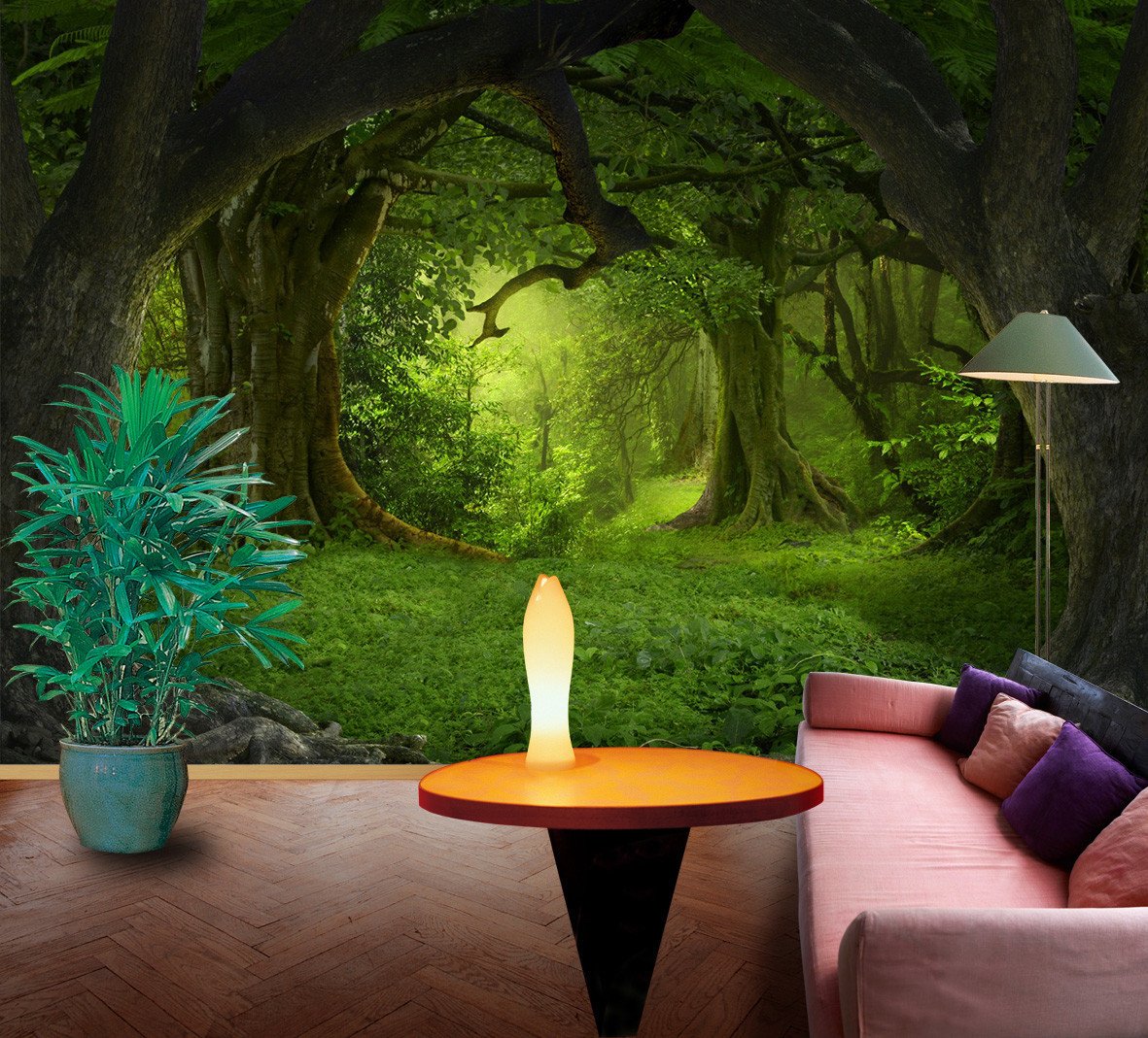 3D Ancient Forest 28 Wallpaper AJ Wallpaper