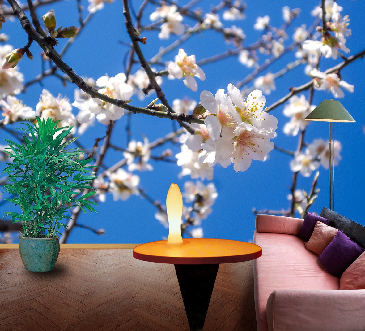 3D Pear Branch Flower 35 Wallpaper AJ Wallpapers