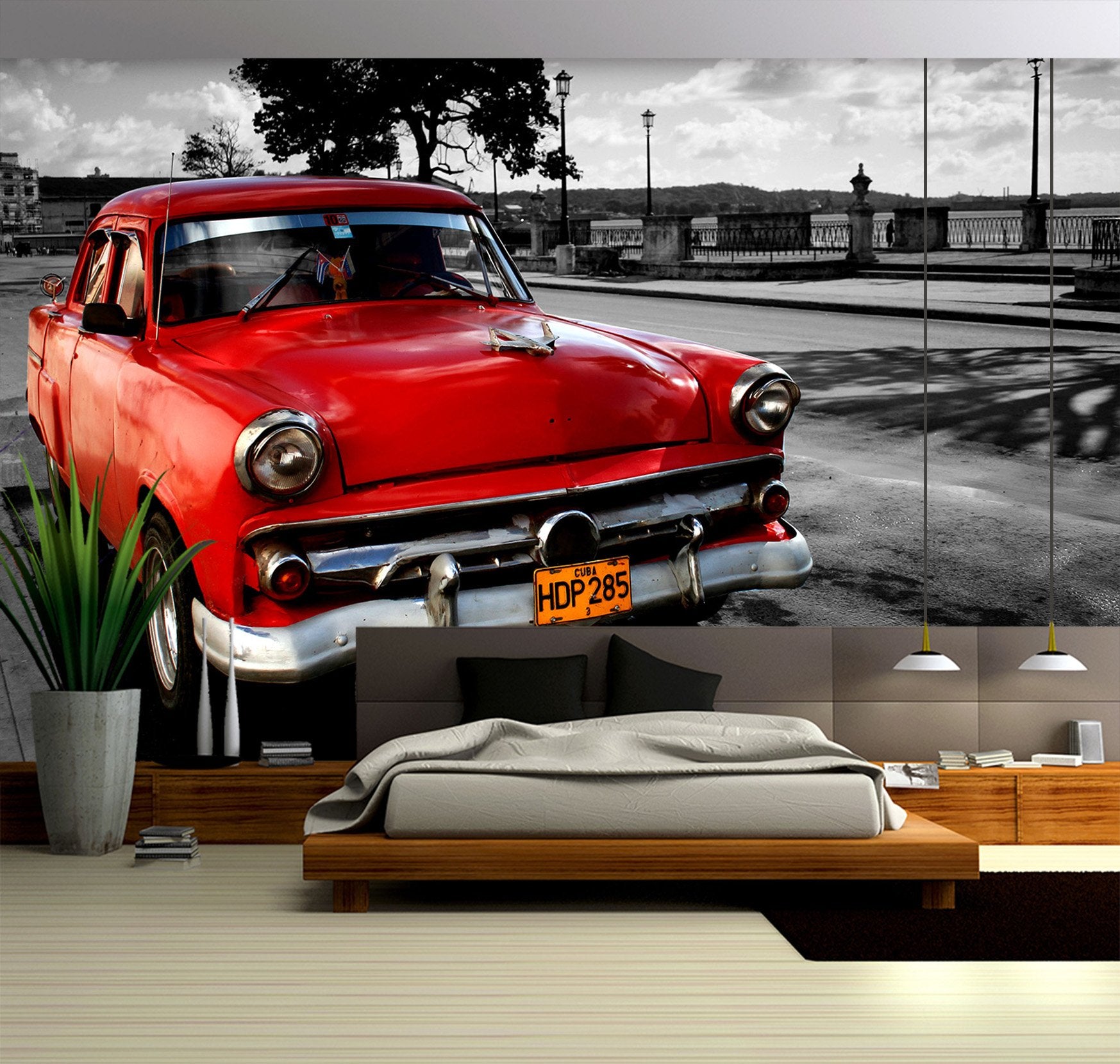 3D Cuba 976 Vehicle Wall Murals Wallpaper AJ Wallpaper 2