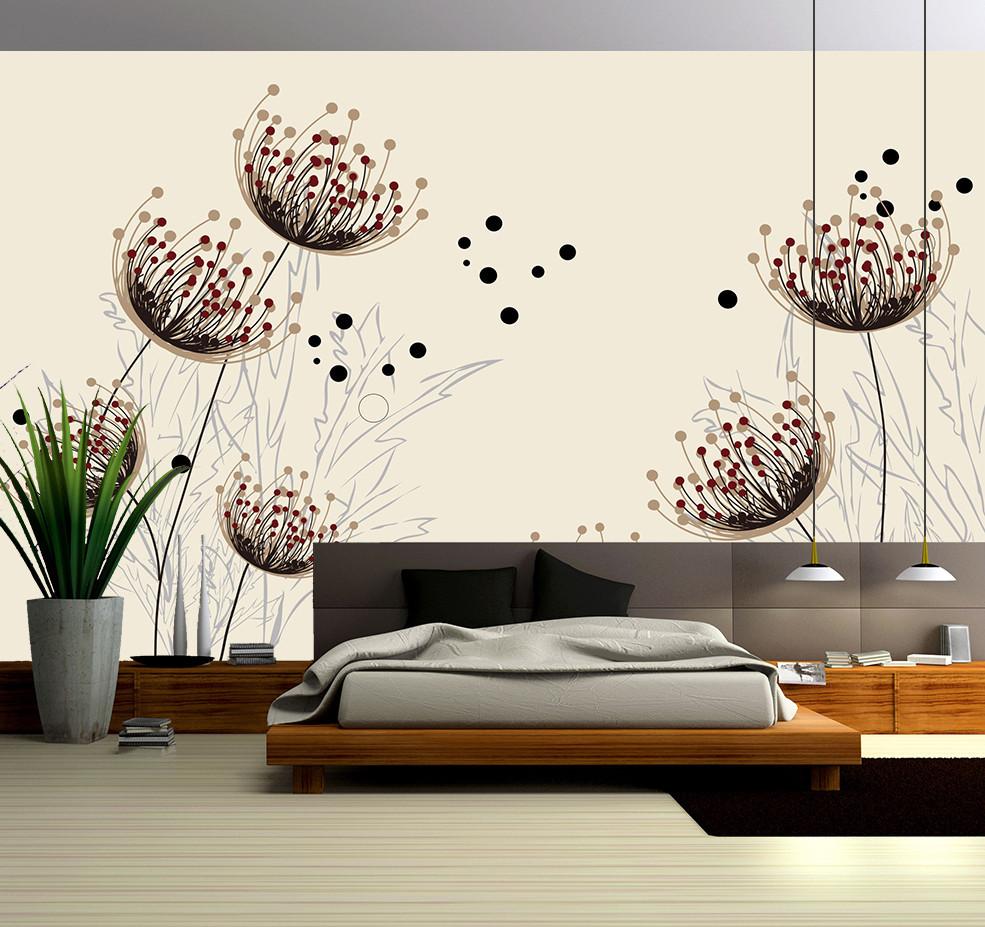 3D Wild Flower 644 Wallpaper AJ Wallpaper