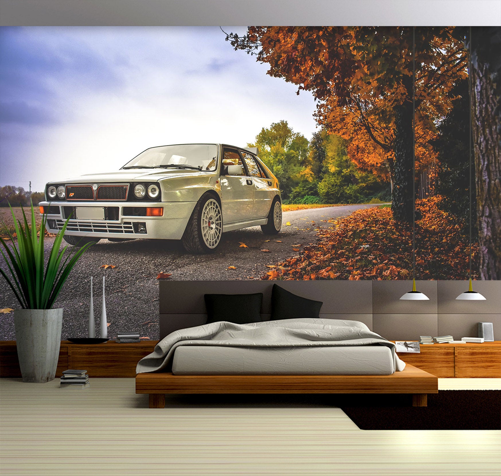 3D Asphalt Auto Car 098 Vehicle Wall Murals