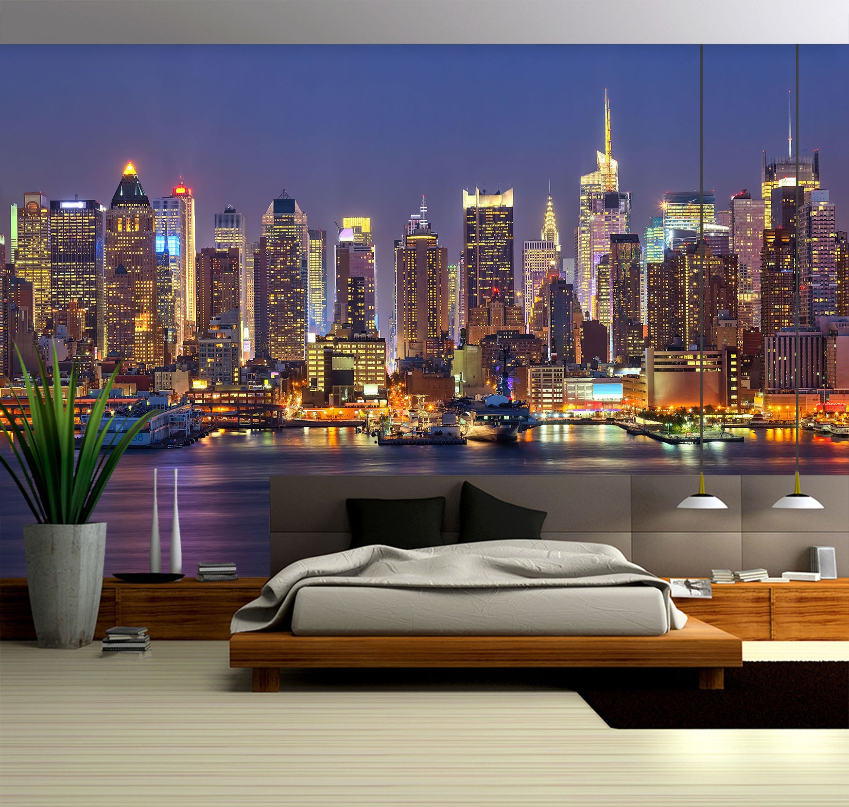 3D Harbour Building Construction 57183 Wall Murals
