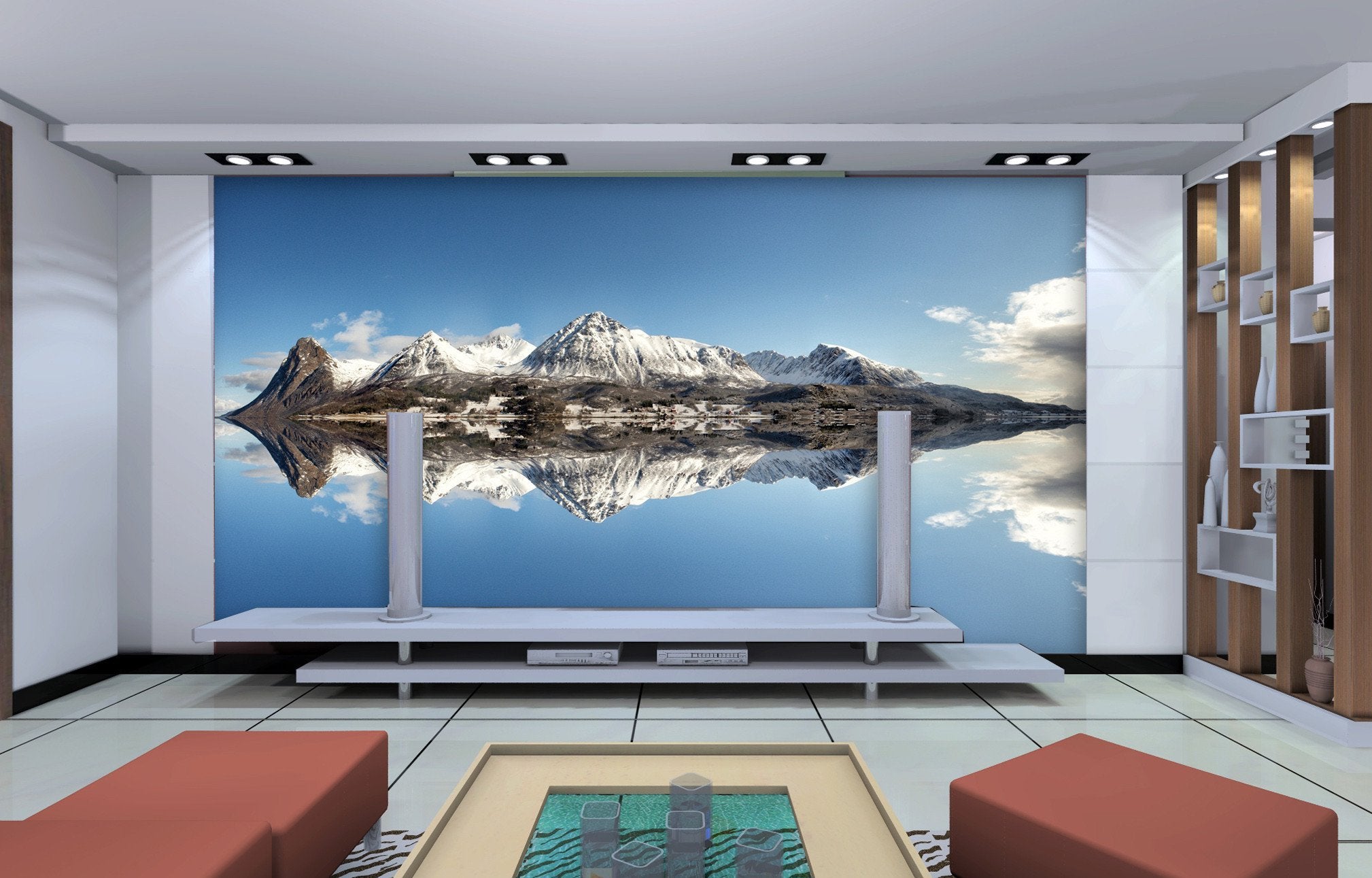 3D Iceberg Lake 398 Wallpaper AJ Wallpaper