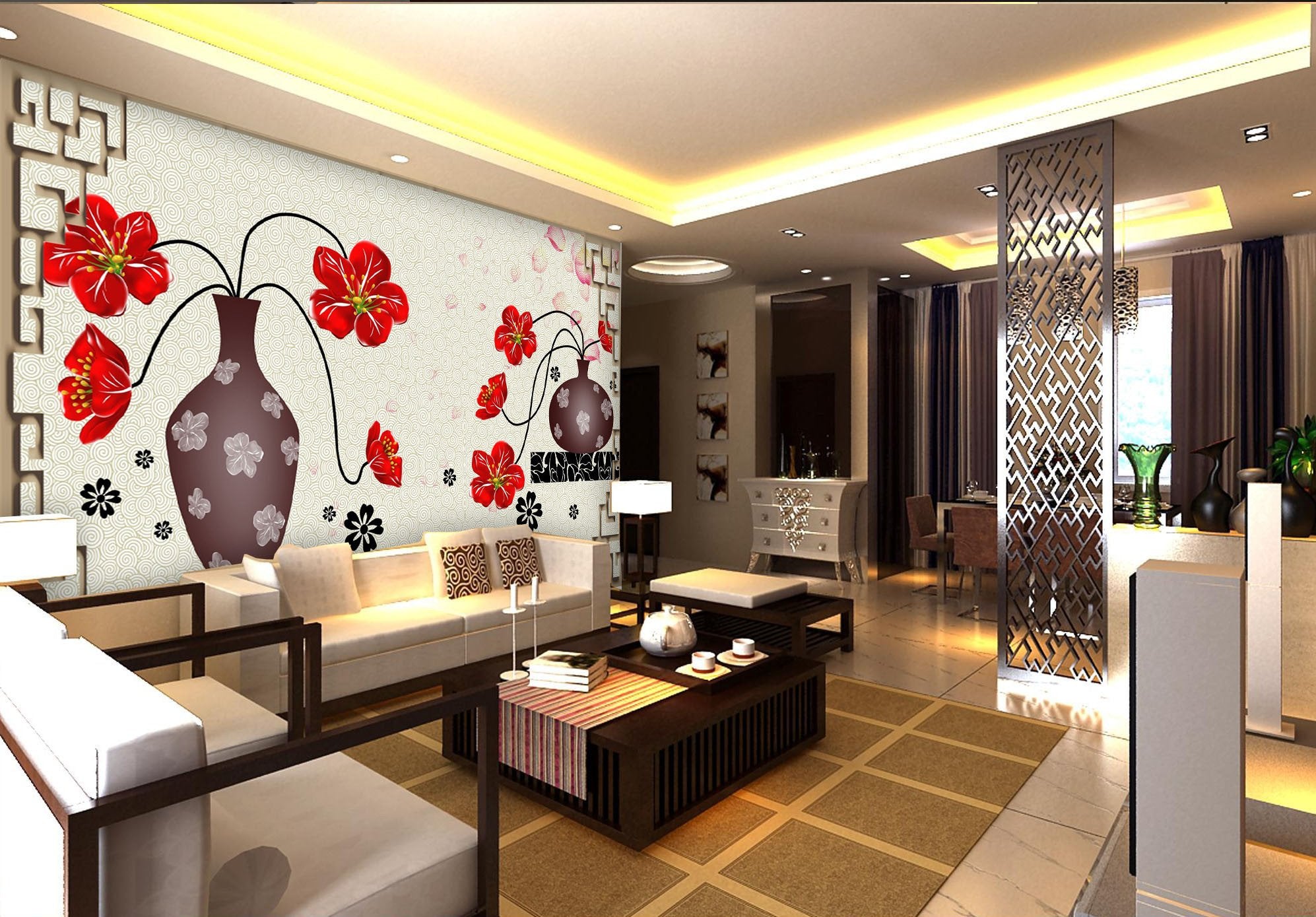 3D Chrysanthemum In Vast 31 Wallpaper AJ Wallpaper