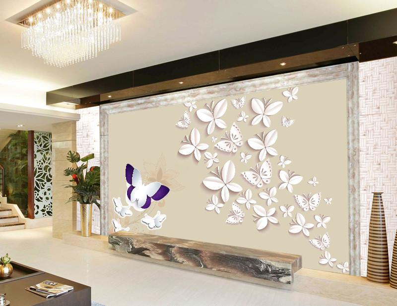 3D Butterfly Pattern 172 Wallpaper AJ Wallpaper