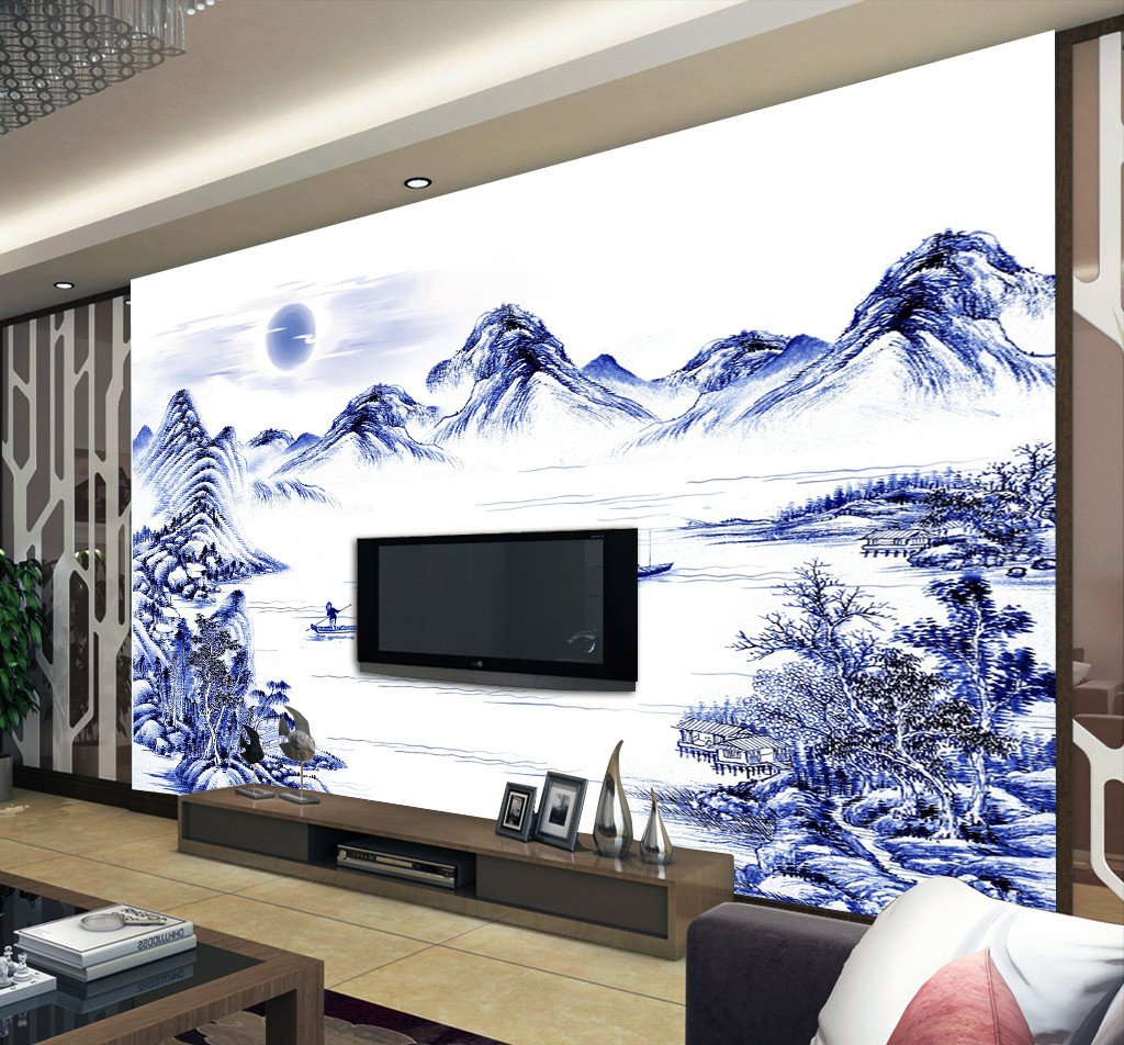 3D Painting Hill Sun 561 Wallpaper AJ Wallpapers