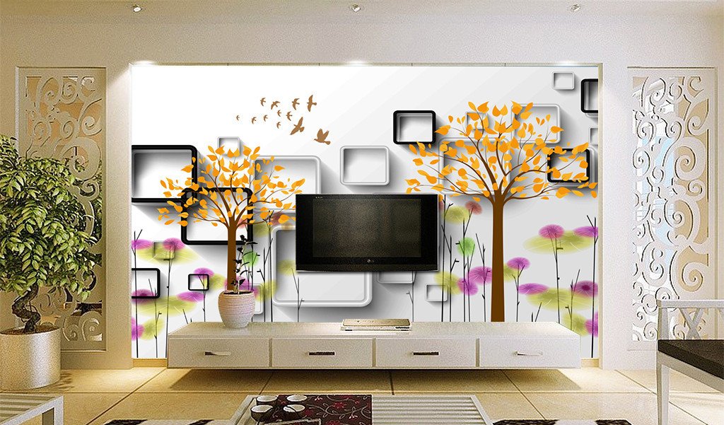 3D Maple Tree Swallow 63 Wallpaper AJ Wallpaper