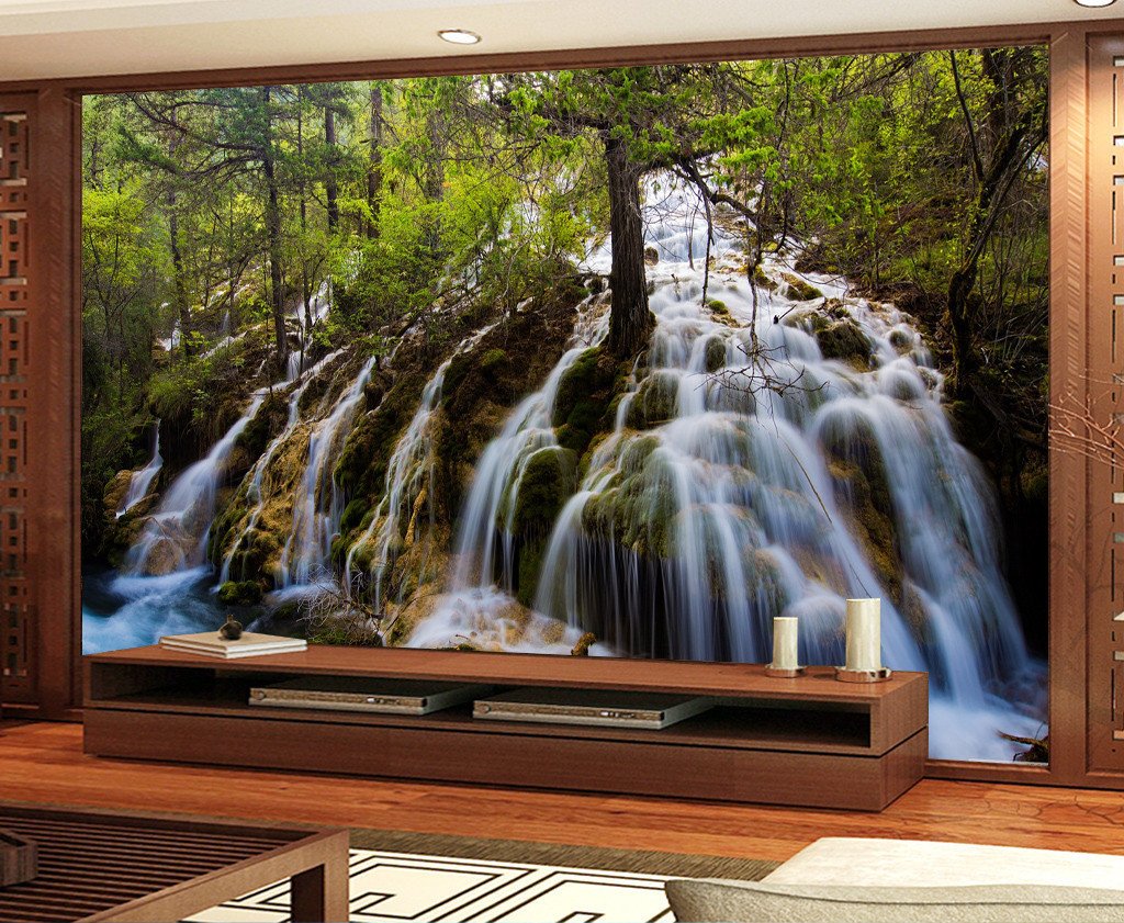 3D Forest Stream 72 Wallpaper AJ Wallpaper