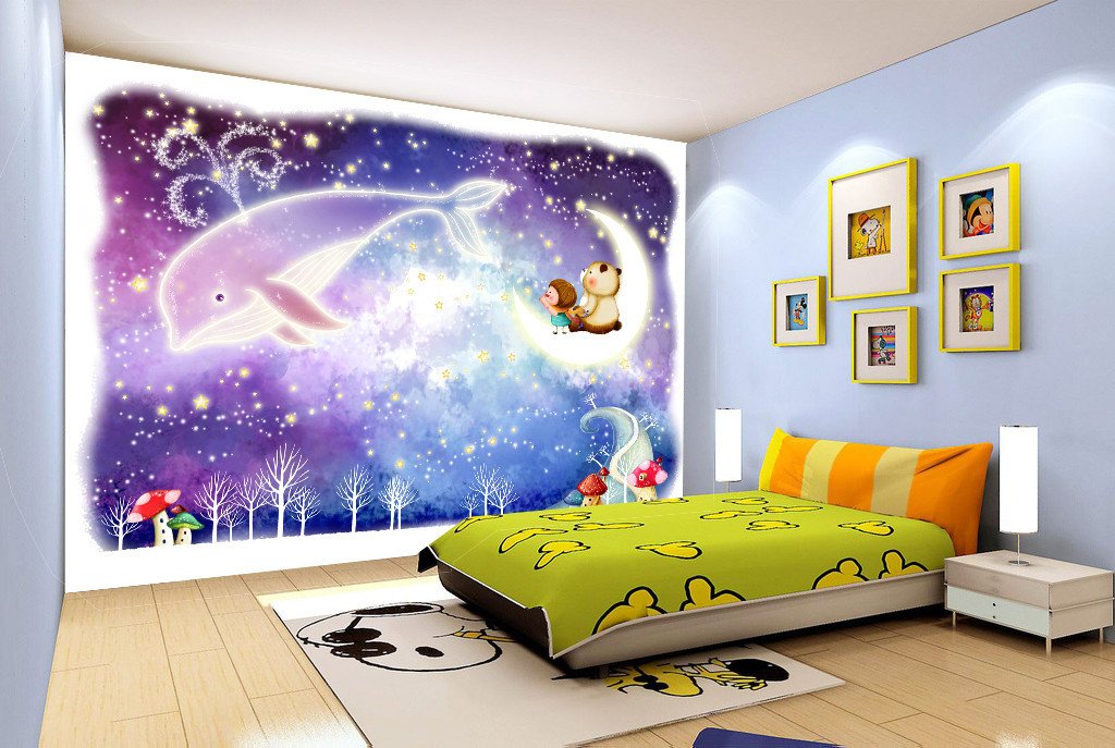 3D Shinning Dolphin Wallpaper AJ Wallpaper