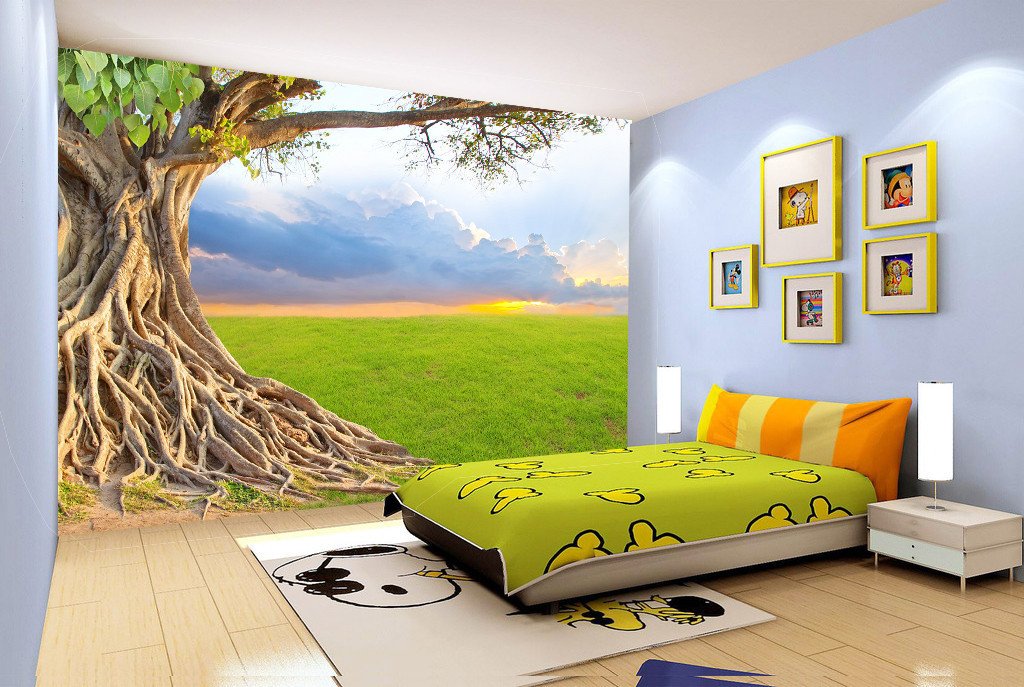 3D Old Root Tree 628 Wallpaper AJ Wallpaper