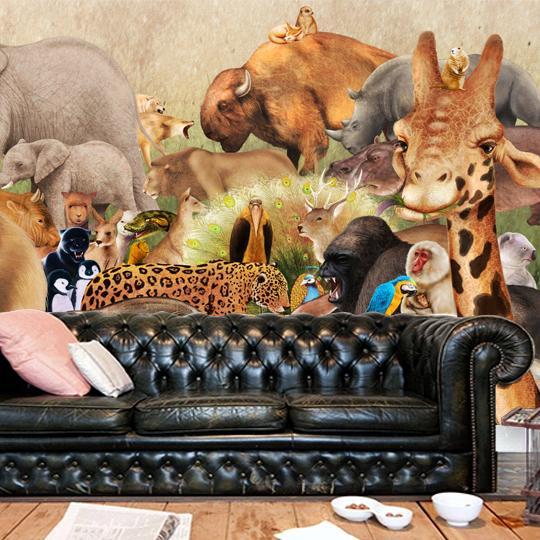 3D Zoo Elephant 042 Wallpaper AJ Wallpaper