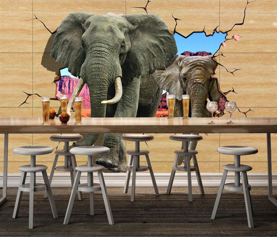 3D Africa Elephant 587 Wallpaper AJ Wallpaper