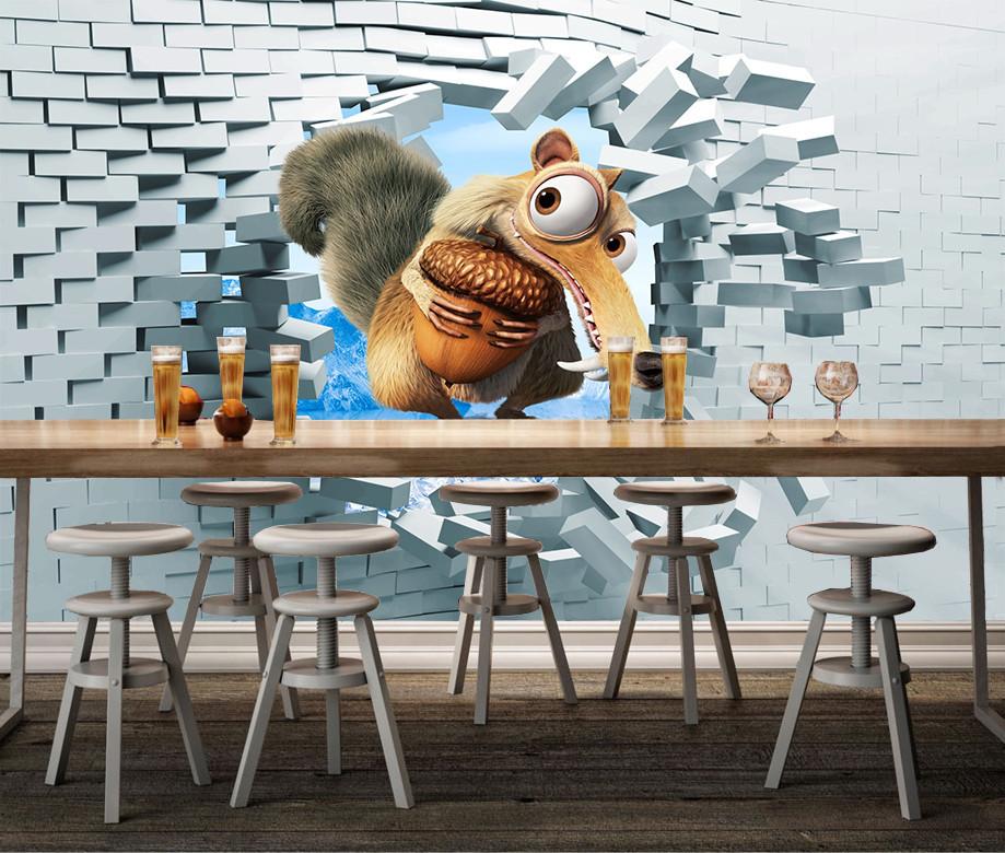 3D Lovely Mole 239 Wallpaper AJ Wallpaper