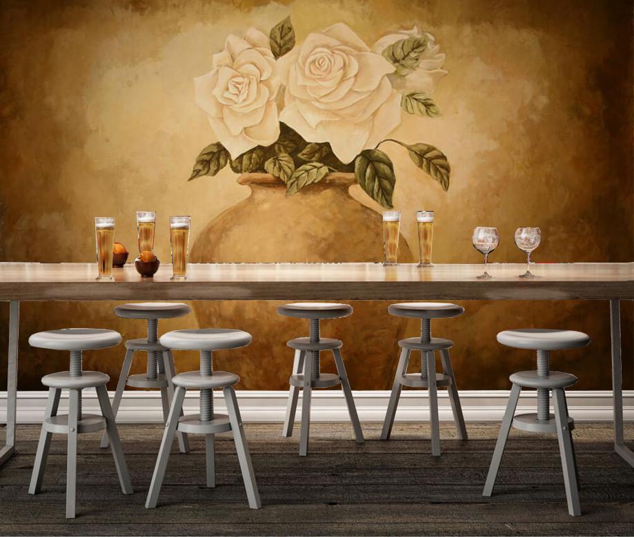 Ceramic Vase And Rose 34 Wallpaper AJ Wallpaper 1