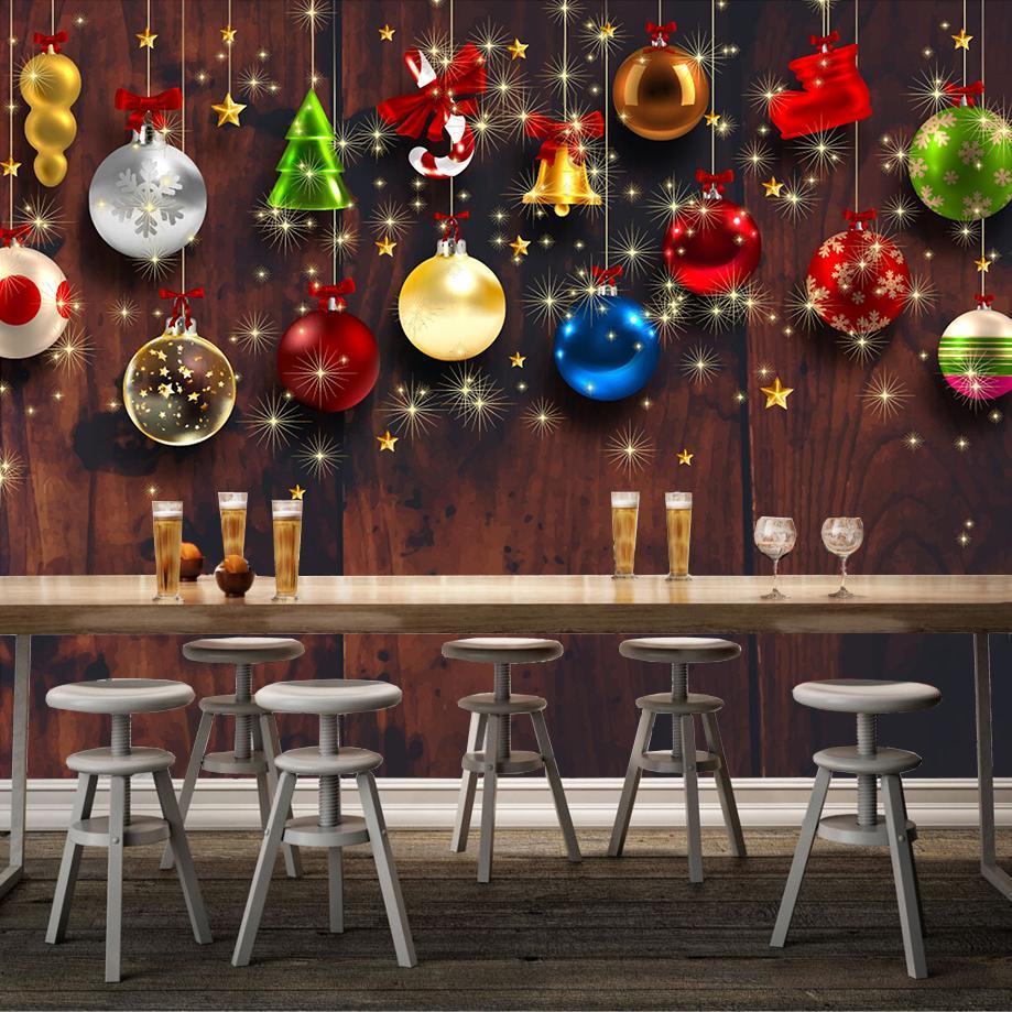 3D Stars Christmas Ball 141 Wallpaper AJ Wallpaper