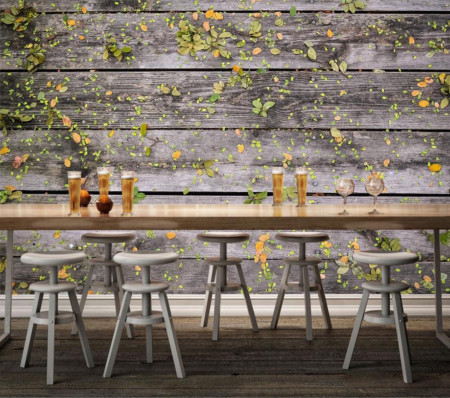 3D Wood Flowers 766 Wallpaper AJ Wallpaper