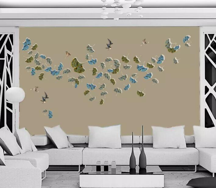 3D Color Butterfly WG18 Wall Murals Wallpaper AJ Wallpaper 2