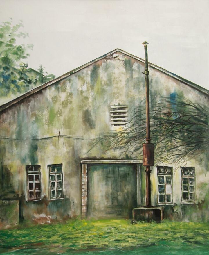 Shabby House Wallpaper AJ Wallpaper