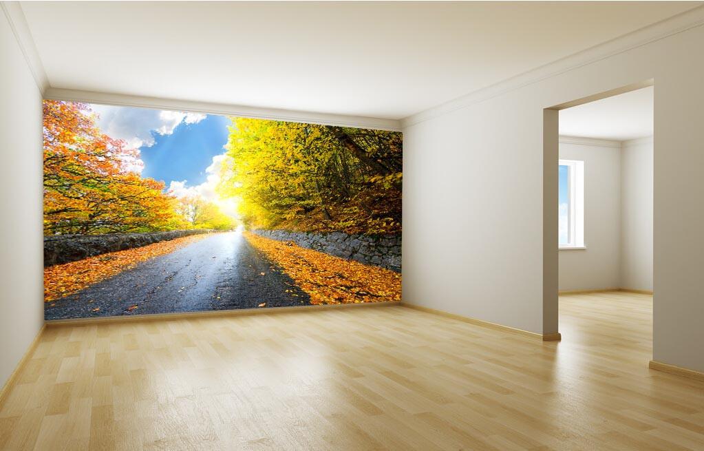 Rained Road 2 Wallpaper AJ Wallpaper