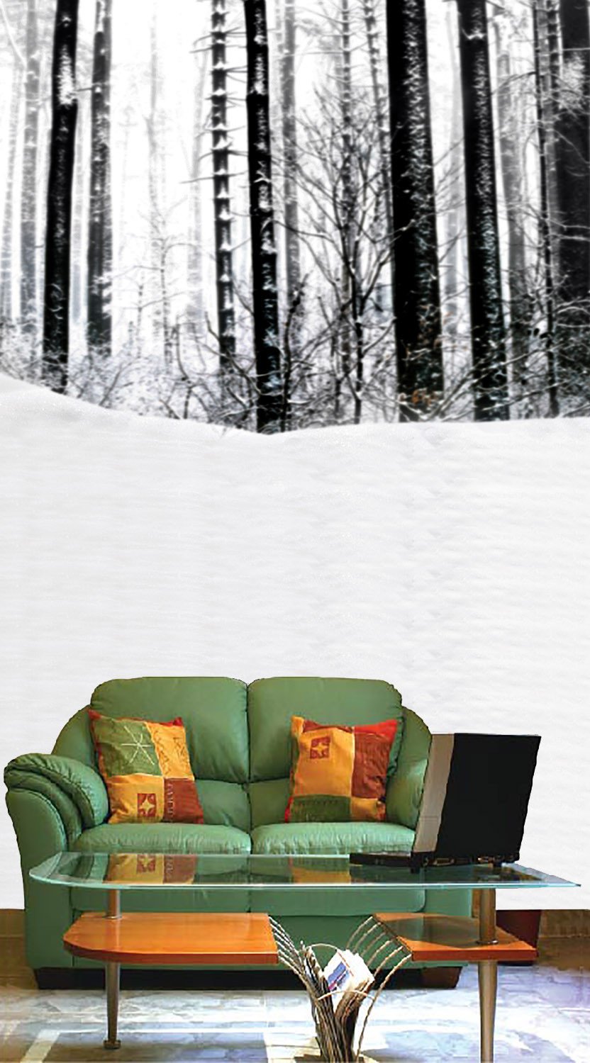 Snowcapped Forest 1 Wallpaper AJ Wallpaper