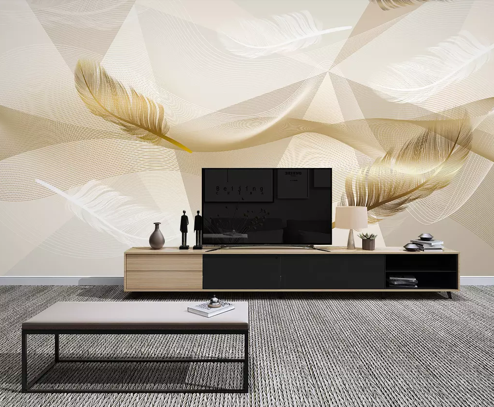 3D Soft Feather 296 Wallpaper AJ Wallpaper 2