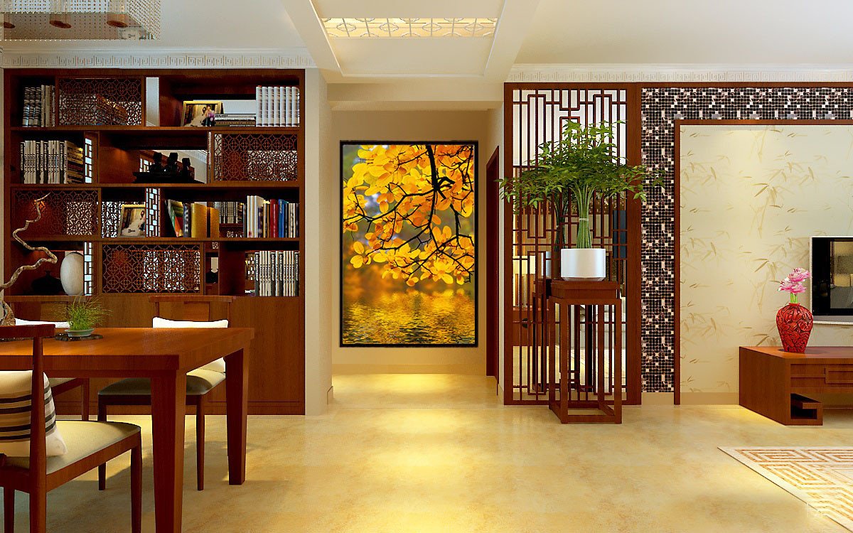 Beautiful Yellow Branches Wallpaper AJ Wallpaper