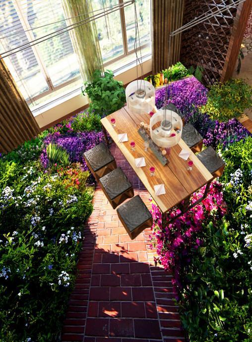 3D Cobble Road Floor Mural Wallpaper AJ Wallpaper 2