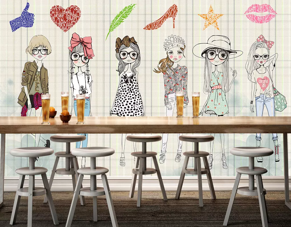 3D Graffiti Cute Style 143 Wallpaper AJ Wallpaper 2