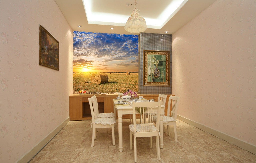 Grassland Landscape Wallpaper AJ Wallpaper