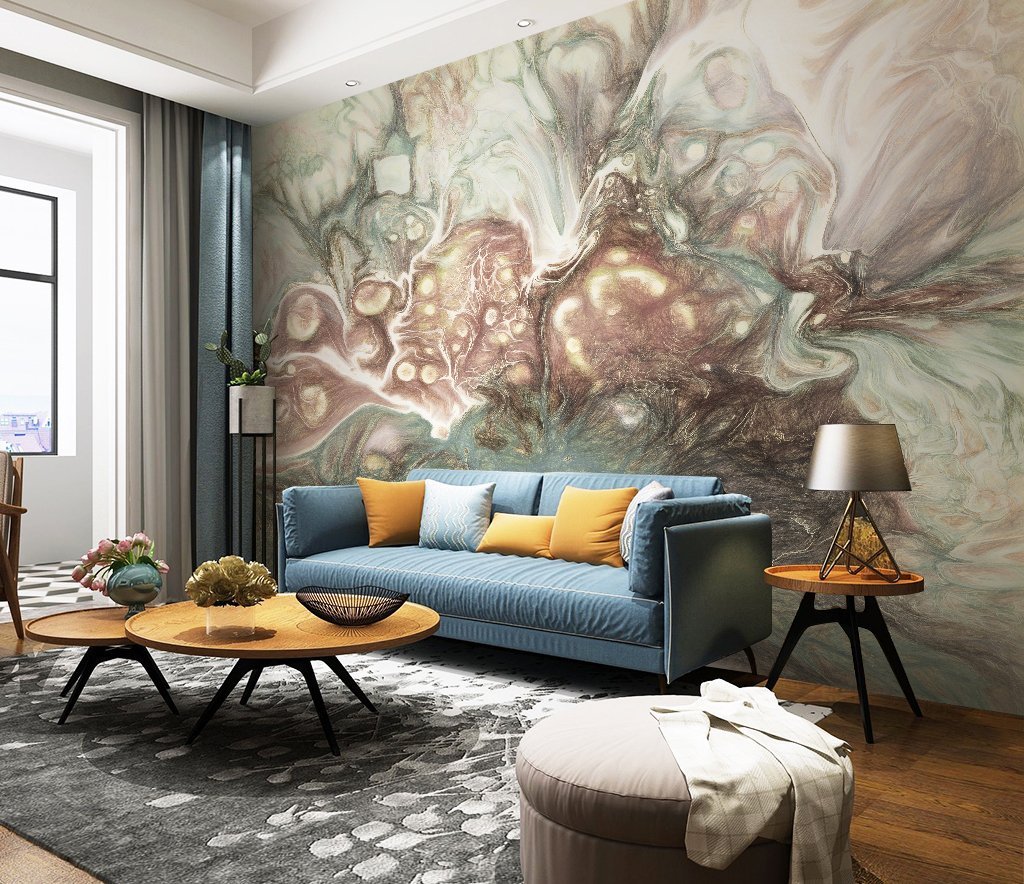 3D Ink Color 106 Wall Murals Wallpaper AJ Wallpaper 2