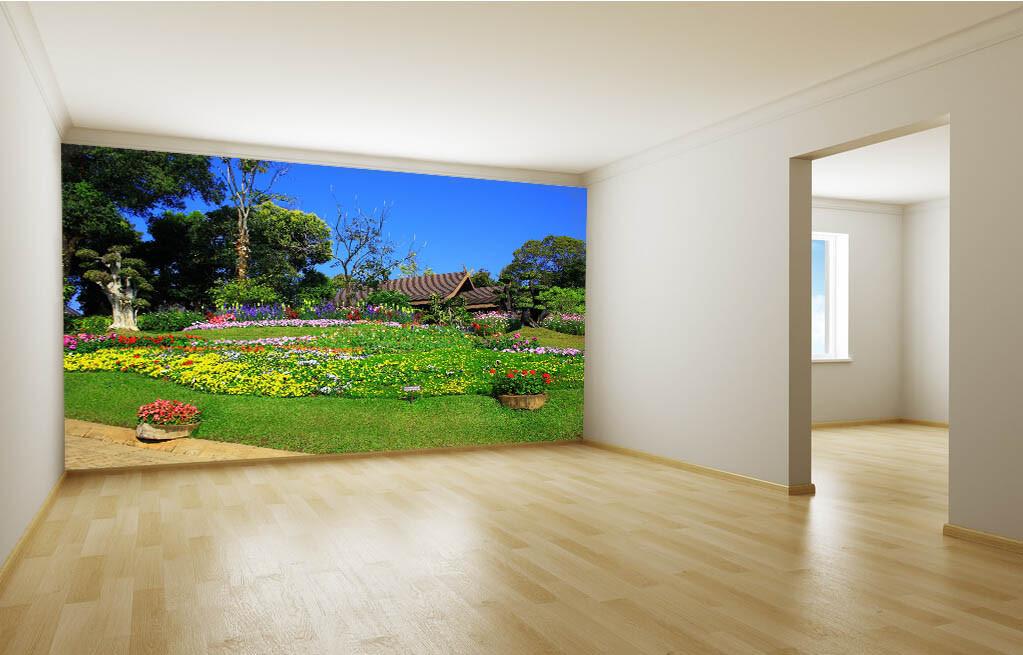 Different Colored Flowers Wallpaper AJ Wallpaper