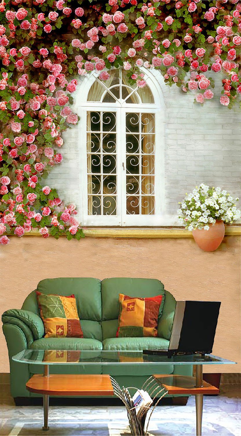 Gate Flowers 1 Wallpaper AJ Wallpaper