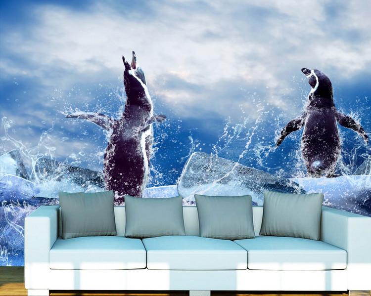 Singing Penguins Wallpaper AJ Wallpaper