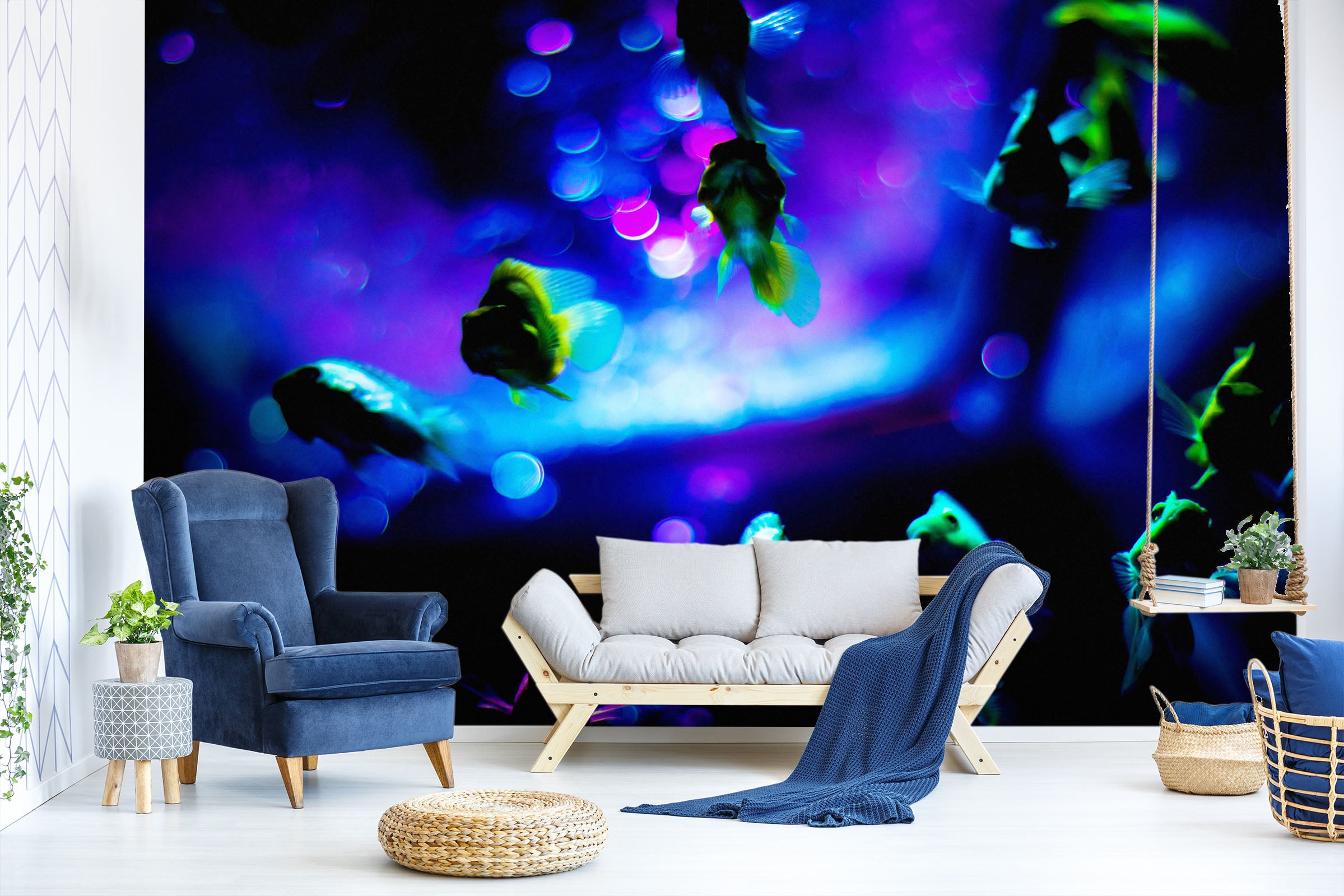 3D Magical Color 101 Noirblanc777 Wall Mural Wall Murals