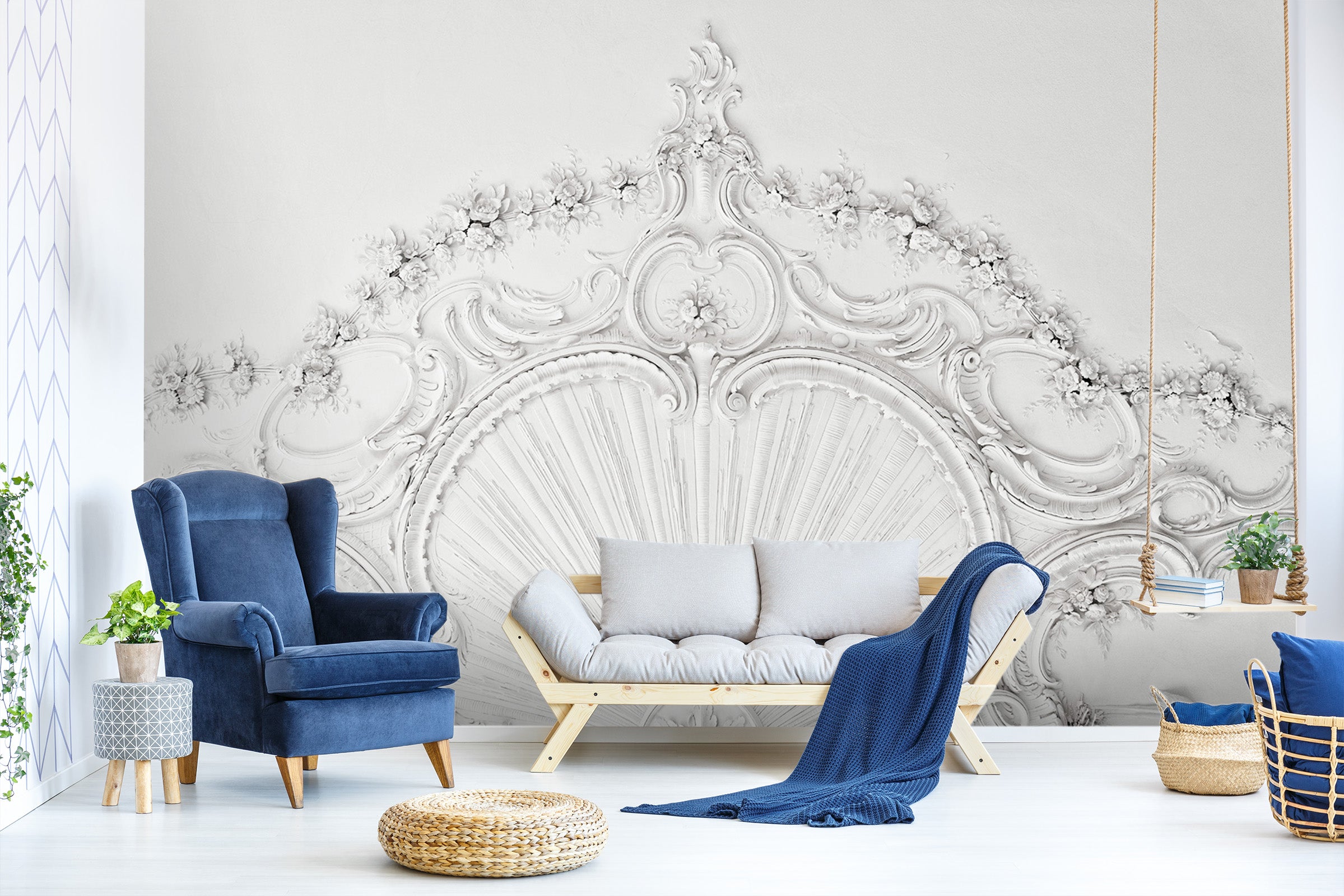 3D Carved Pattern 1524 Wall Murals