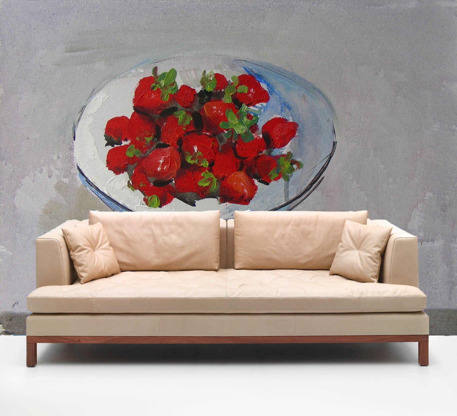 Fresh Strawberries Wallpaper AJ Wallpaper 2