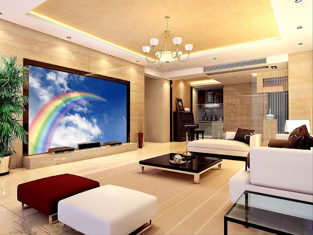 Rainbow Sky Wallpaper AJ Wallpaper