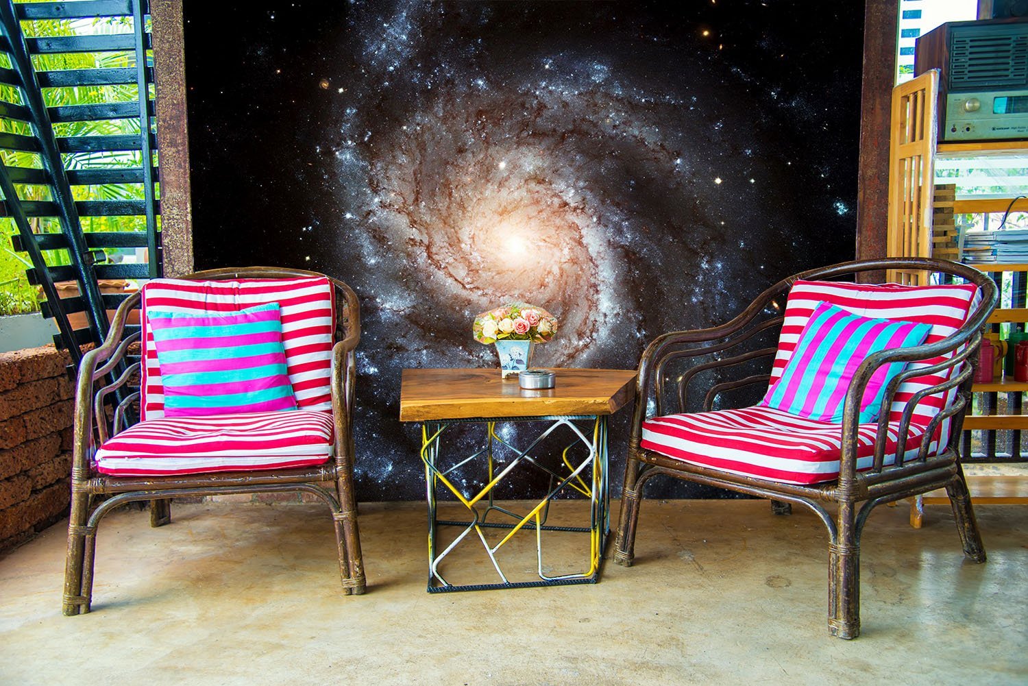 3D Planet Stars 031 Wallpaper AJ Wallpaper