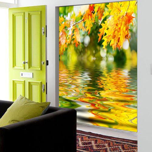 Hanging Maple Leaves Wallpaper AJ Wallpaper