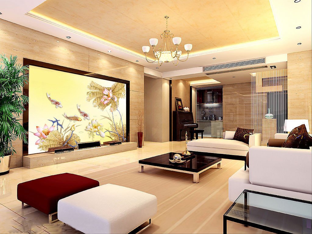 Swimming Fish And Louts 75 Wallpaper AJ Wallpaper 1