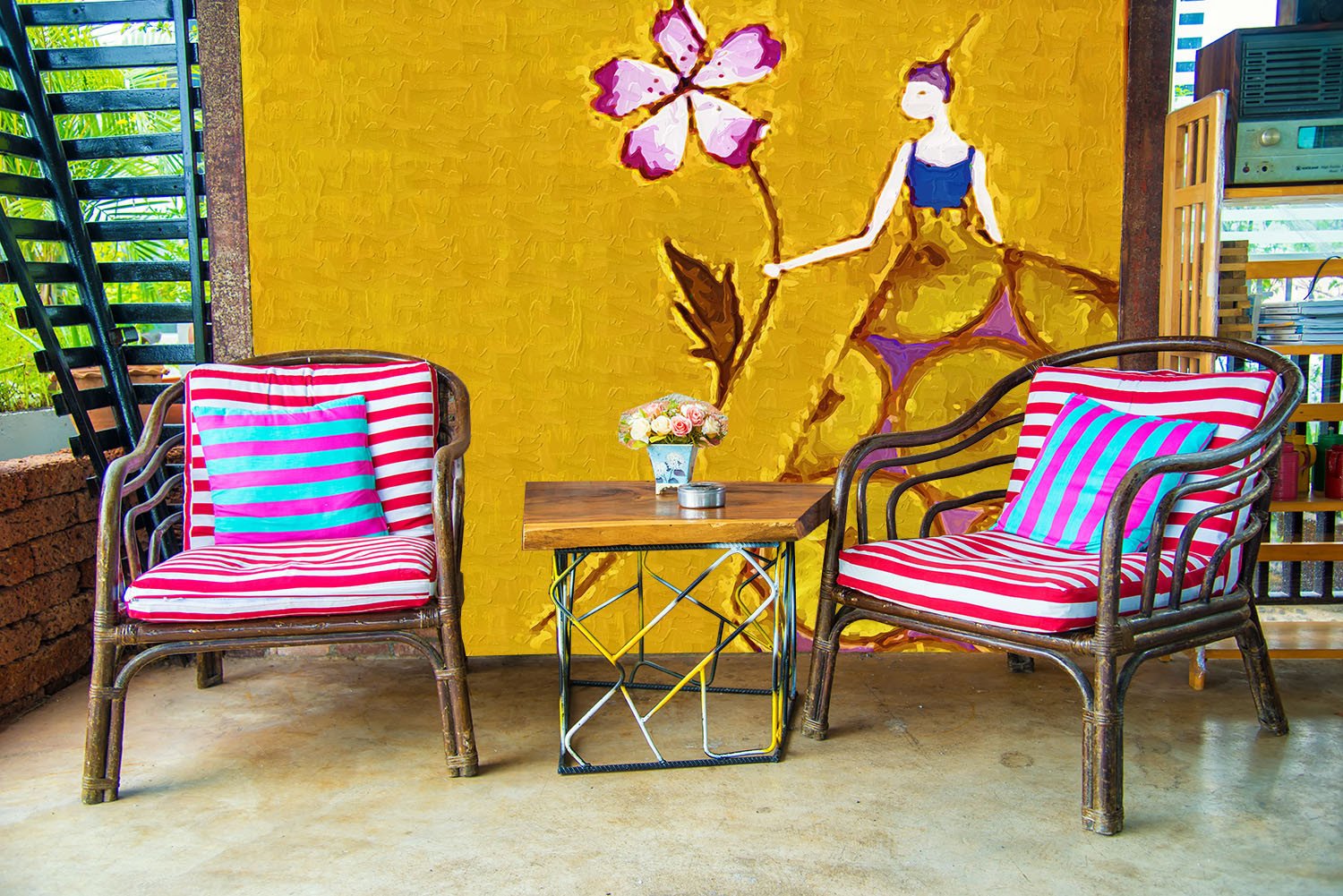 Holding Flower Girl Wallpaper AJ Wallpaper