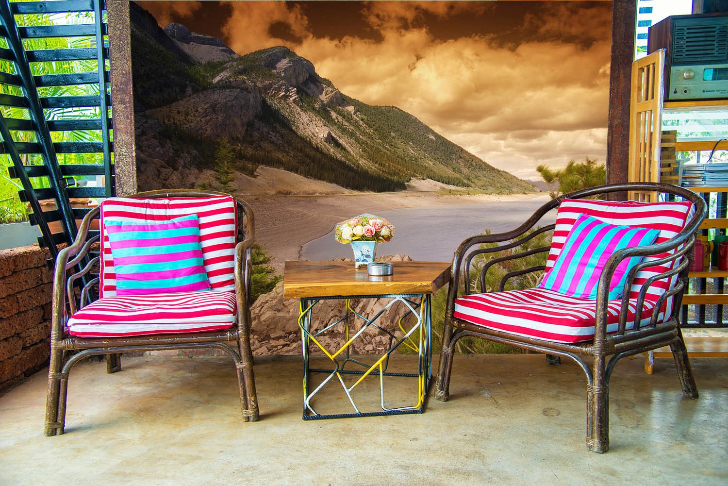 Gradually Dry Lake Wallpaper AJ Wallpaper