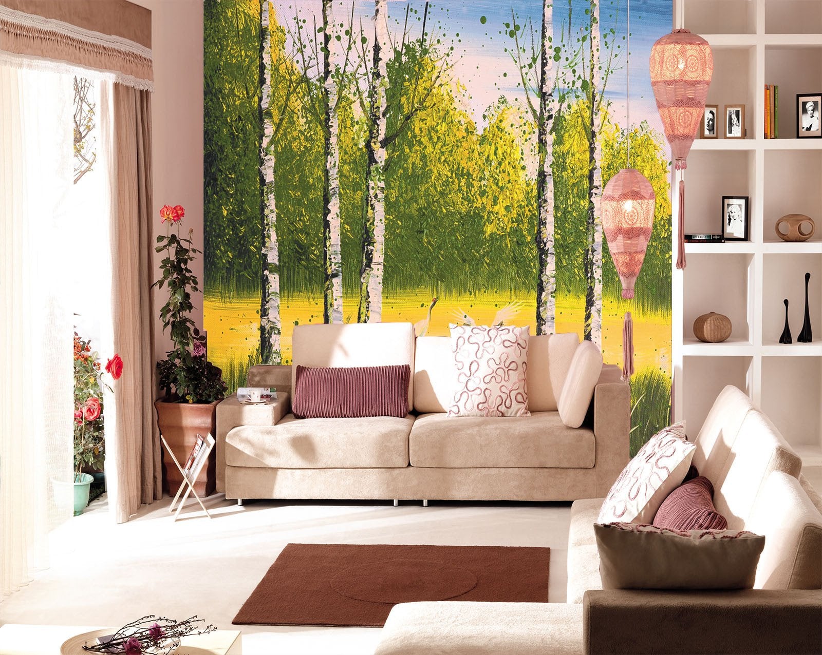 Wild Cranes Wallpaper AJ Wallpaper