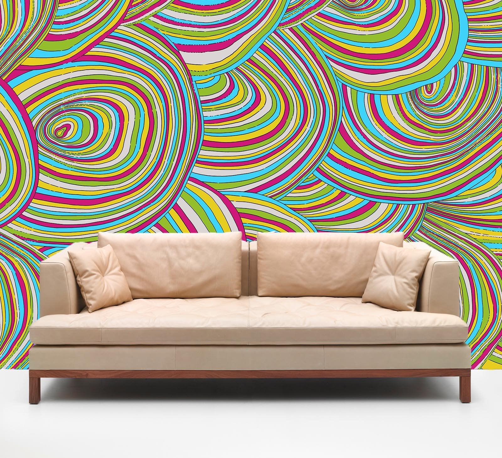 Colored Circles Wallpaper AJ Wallpaper