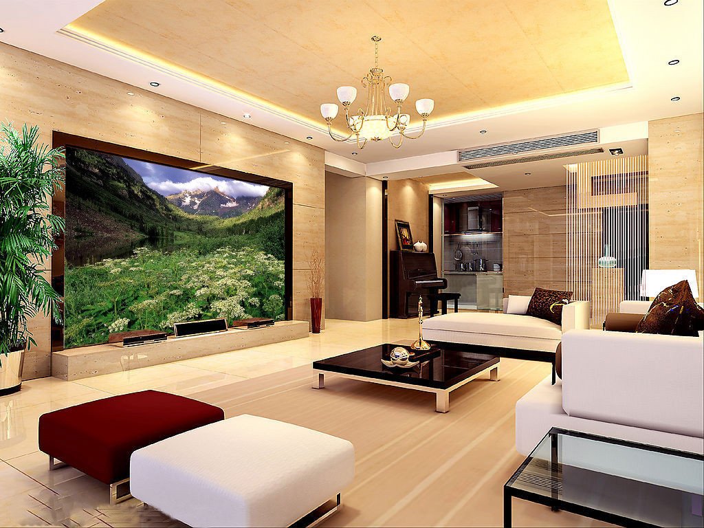 Green And Lush Valley 4 Wallpaper AJ Wallpaper 1