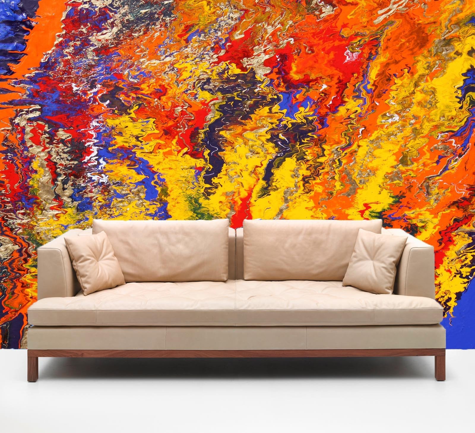 Bright Colorful Graffiti Wallpaper AJ Wallpaper 2